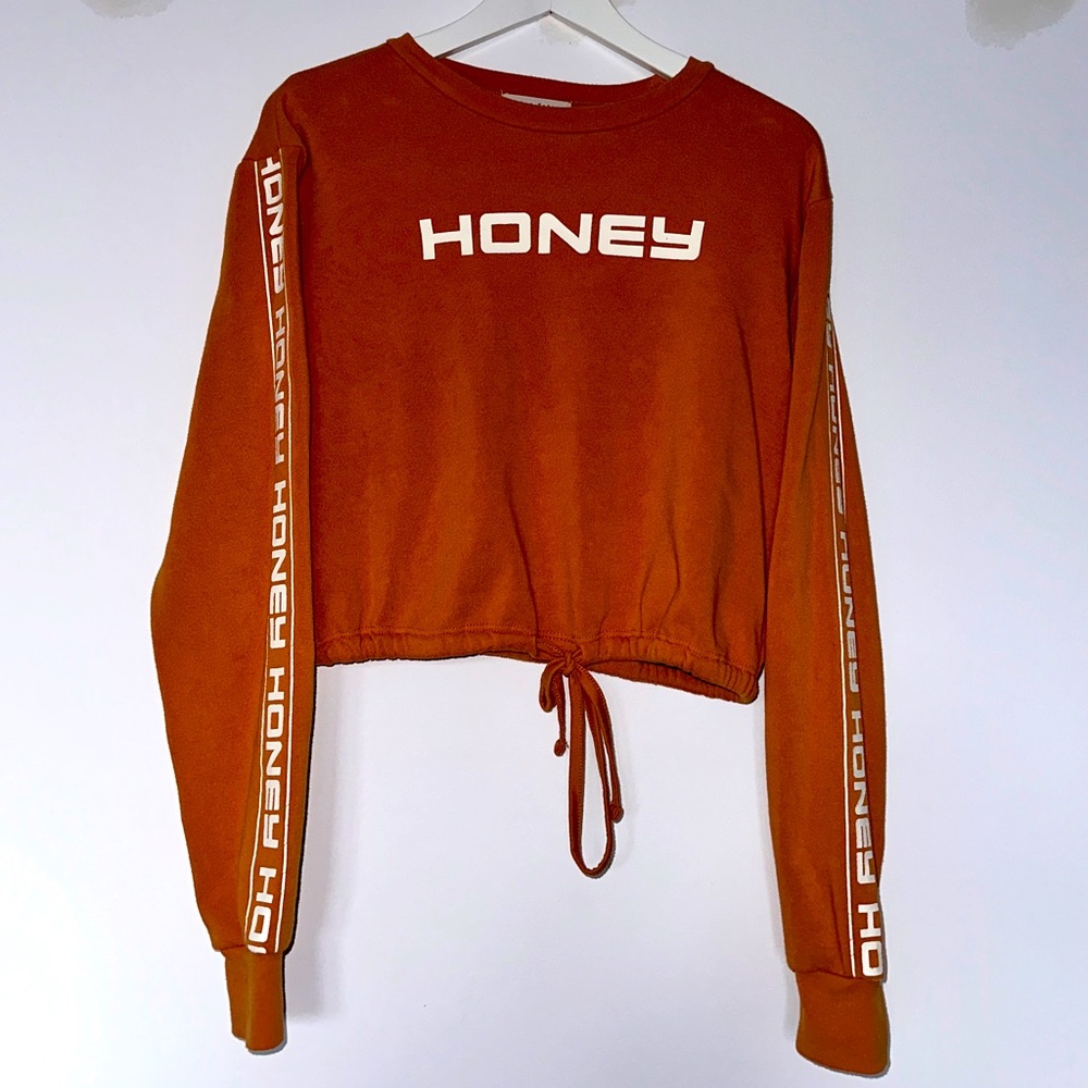Cropped Long Sleeved Sweater
